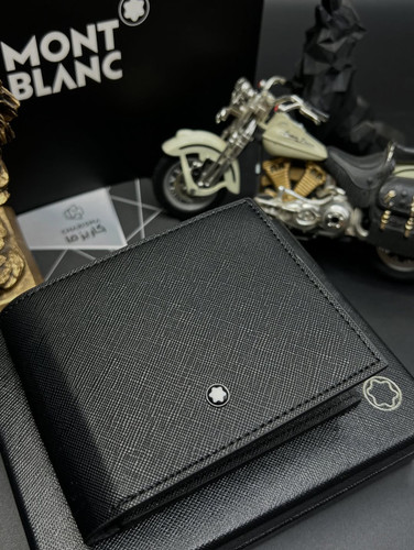کیف پول مردانه چرم جیبی لوکس برند مون بلان / کیف پول مون بلان / کیف پول جیبی مونتبلان / Montblanc Wallet for Men