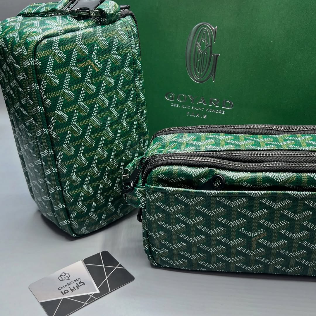 Goyard Washbag / کیف دستی گویارد سبز