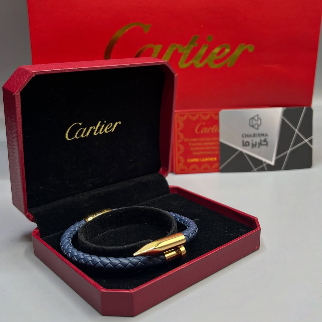 دستبند کارتیه فول پک مسترکوالیتی رنگ بندی کامل Cartier Handchain