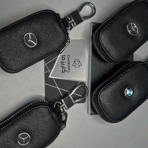 قاب چرم ریموت ماشین LEATHER KLS REMOTE CASE