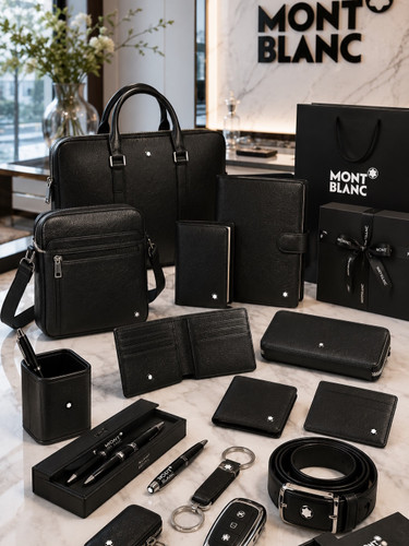 اکسسوری MONTBLANC / اکسسوری مون بلان / اکسسوری مونتبلانک / اکسسوری مردانه چرم برند مونبلان پرمیوم کوالیتی